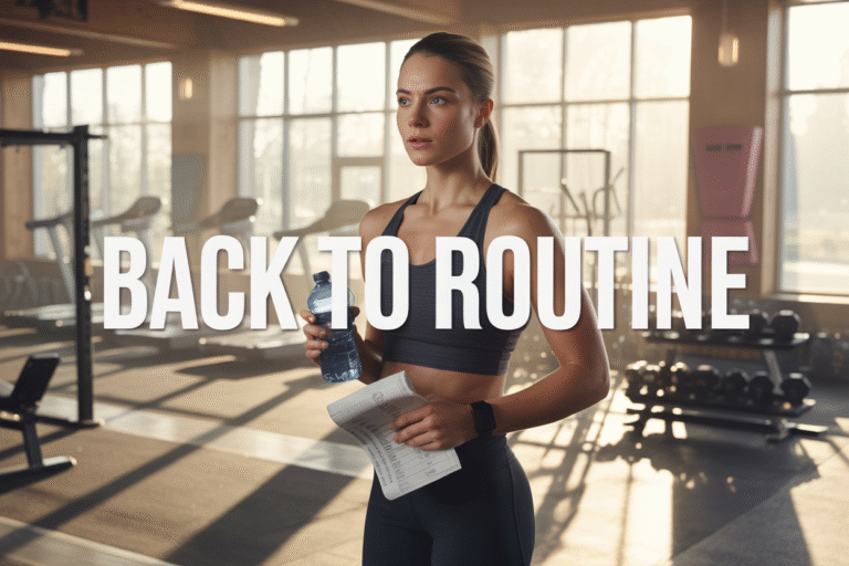 Back to Routine: How to Reset Your Training After Summer Break