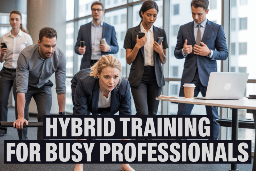 How Hybrid Training Helps Busy Professionals Stay Consistent