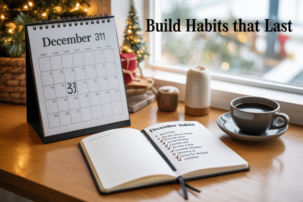How to Build Habits in December That Last Into the New Year