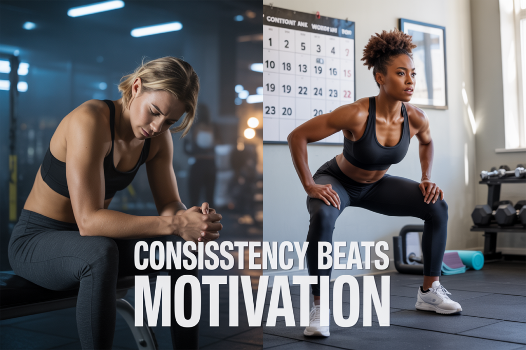 Why Consistency Beats Motivation in Long Term Fitness Success