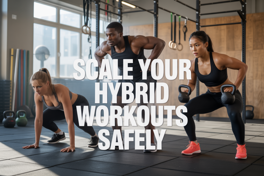 From Beginner to Advanced, Scaling Hybrid Workouts Safely